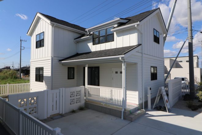 【Model House Open!!】アーリーアメリカンハウスNo.2@古河市西牛谷